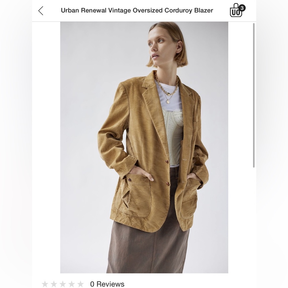 Tan Urban Outfitters Jacket